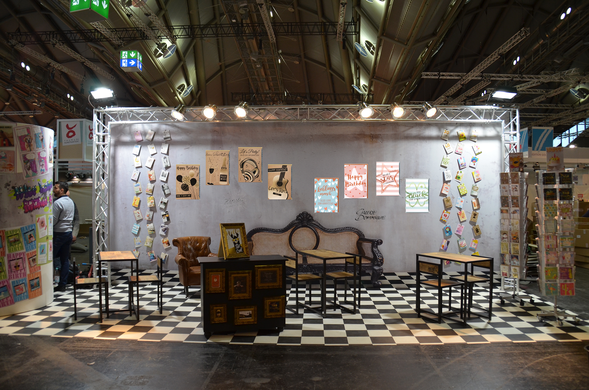 Verlag Dominique Messestand